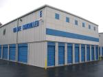 Corrugated / Sandwich Panel Agricultural Steel Building With Windows Customizabl