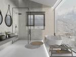 Yellow And Gray 60x120cm Matt Glazed Porcelain Floor Tile For Bedroom Decoration