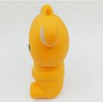 Fashion 3d Soft PVC Cartoon Bear Power Bank With High Quality USB Cable For
