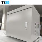 Custom Lockable Outdoor Network Rack Cabinet Cold Rolled Steel Made