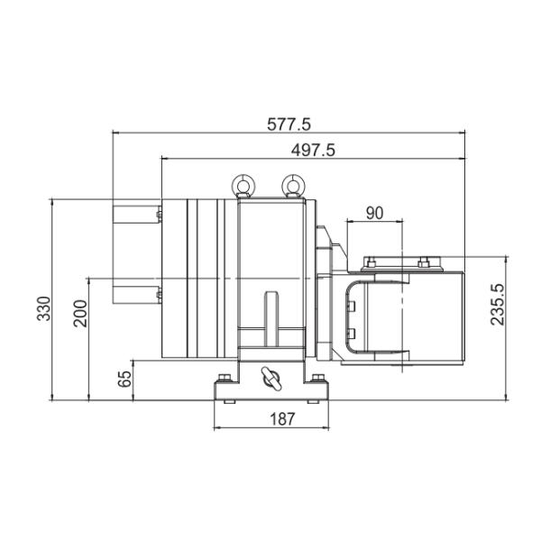 DD Motor NC 5th Axis Rotary Table High Acceleration
