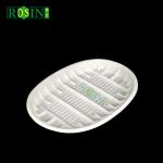 Disposable PP Rectangular Butchers Plastic Meat Trays For Frozen Meat And