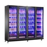 Supermarket Display Refrigerator Beer Fridge Upright Drink Beverage Cooler