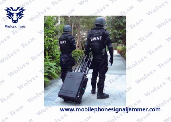 Quality Secure Design  WIFI 2.4G 5.8G GPS 433MHz  Drone Jammer To Avoid Sabotage for sale
