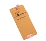Custom Brown Kraft Paper Cardstock Hanging Price Tag Printing With Hemp String