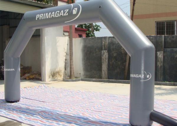 Waterproof Fire-retardent Inflatable Arches Simple Logo Printed With 0.65m
