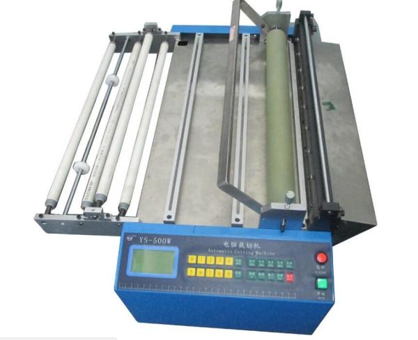 Automatic Plastic Film Cutting Machine , Plastic Sheet Cutting With English