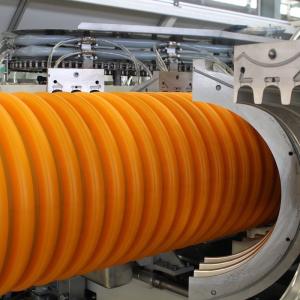 Wholesale Double Single Layer Drain Pipe Manufacturing Machine Spiral Corrugated Pipe Machine from china suppliers