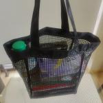 Strong Load Bearing Capacity Shopping Bag Beach PVC Mesh Bag Custom Design Logo
