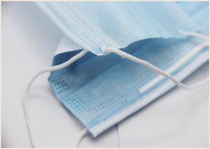 Wholesale Customized Color Disposable Face Masks , Disposable Mouth Mask 3 Layers from china suppliers
