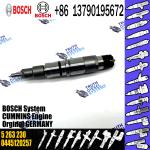 High Quality New Diesel Common Rail Fuel Injector 0445120257 5263230 for Cummins