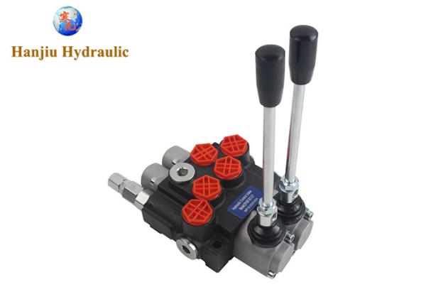 China Factory OEM P40 Series Hydraulic Valve Cylinder And Motor Spool 2 Banks