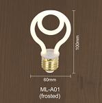 Energy Saving 3000k Dimmable Filament Bulb 4w Special Shape For Shopping Canter