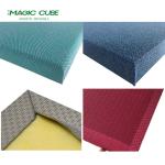 Bevel Edge Fabric Acoustic Wall Panel MDF Frame 600mm For Home Theater