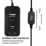 ABS Submersible Fish Tank Heater Over Temperature Protection For Saltwater