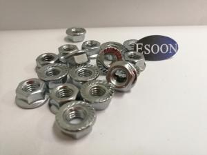 Wholesale M10-1.0 Class 8 Hex Nut with Serrated Flange Zinc Plate Coarse Thread DIN6923/ISO4161 from china suppliers