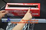 Waterproof transparent pe pvc 12mic 30cm customized food wrap,China stretch