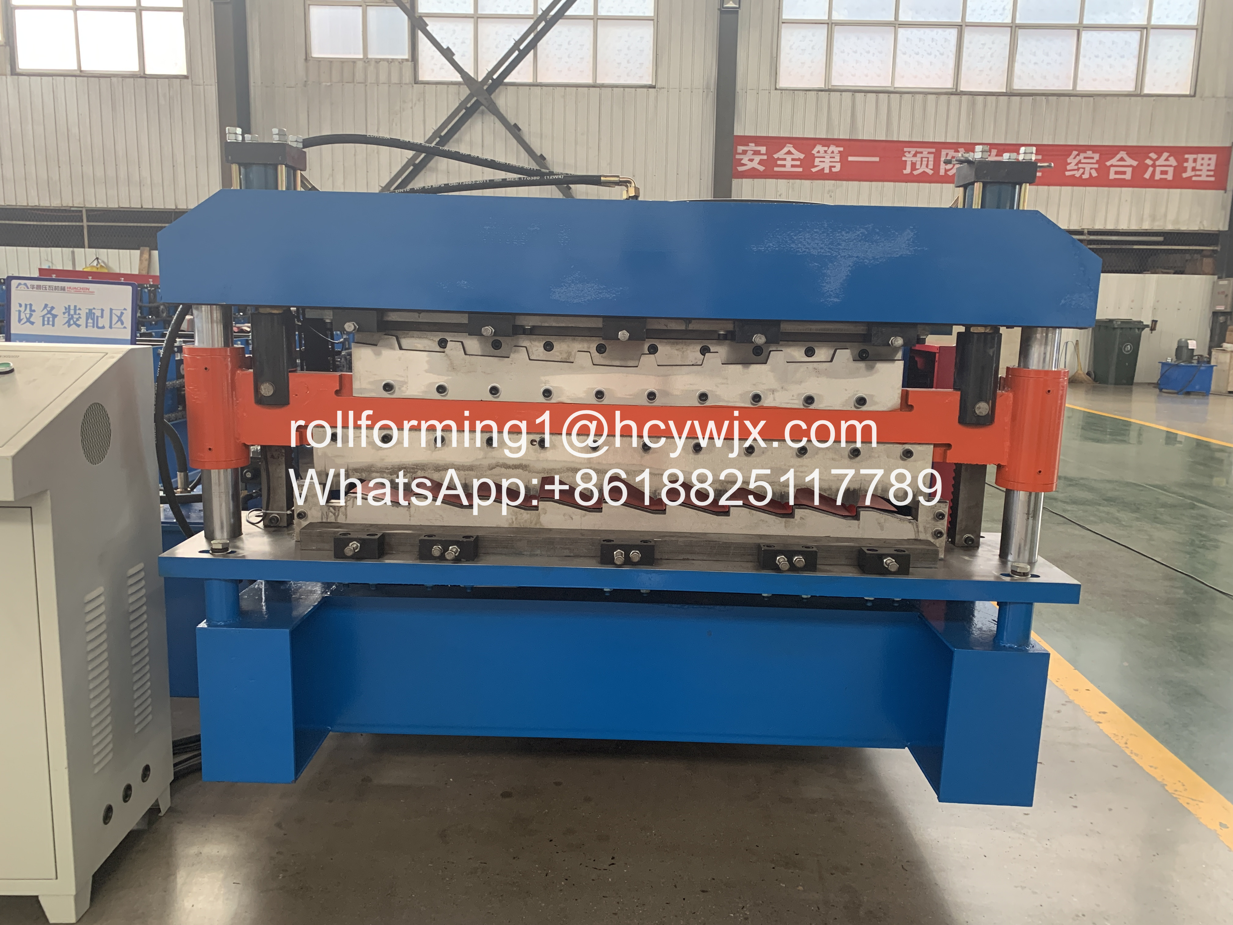 45# Steel Watertight Double Layer Roll Forming Machine