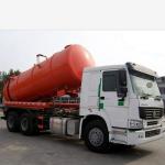 Sinotruk howo 160HP 4x2 6x4 8000L mobile sewage sludge suction vehicle vacuum