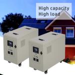 Off Grid 5KWh Portable Solar Charging Station 3KW Solar Energy Storage System