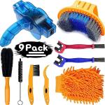 Bike Cleaning Kit (9pcs), Including Chain Cleaner for Cycling,Bicycle Clean