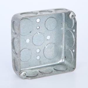 Wholesale Square Metal Conduit Box 1.60mm Thickness UL Listed Pre galvanized Finish from china suppliers