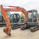 Good Condition Mini Used Excavator Hitachi ZX55UR and Original Hydraulic Valve