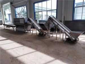 Wholesale big capacity garlic peeling line, garlic peeling machines, garlic peeler from china suppliers