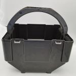 8 Inch Black Color Wafer Shipping Box 25 Slots ESD PP Material Eco Friendly