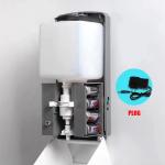 White 1000ML Intelligent Liquid Hand Soap Sensor Dispenser