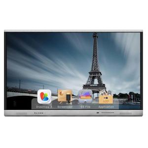 Wholesale 65 75 86 Inch Android 20 Touch Points IR Interactive Whiteboard Wireless Share Video Meeting from china suppliers