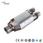 2", 2.5" Universal Oval High Quality Stainless Steel Auto Catalytic Converter