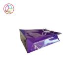 Printed Paper Shopping Bags Glossy Laminated Type Thickness 0.5m