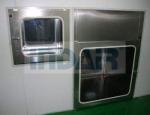 Air Shower Type Dynamic Pass Box On Floor Customized Size For Pharmaceutical