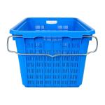 Eco-Friendly Agricultural Stackable Mesh Plastic Basket for Supermarket