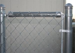 Wholesale Galvanized chain link fence( diamond wire mesh), PVC Coated Chain mesh Fence from china suppliers