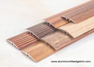 Wholesale Wood Effect Laminate Floor Metal Edging , Carpet To Wooden Floor Trim from china suppliers