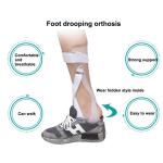 2022 New Design PP splint universal ankle foot support orthosis AFO Leaf Spring