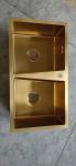 680*450mm Gold Matte Black Kitchen Sink