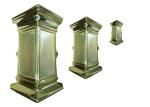 Gilded corner Customized quality plastic Coffin parts for ornamenting swing