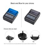 Bluetooth 58mm Thermal Receipt Printer Portable Mini Ticket Printer lithium