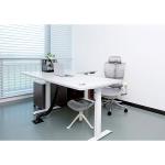 Eco-Friendly Partical Board Desktop L Shaped Electric Sit Standing Table for