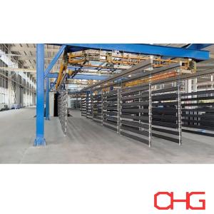 Wholesale High Performance Powder Coating Line for Shelves 13.5m Hangers PP Spray Booth from china suppliers