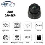 1080P AHD Night Vision Car Dome Camera For Bus Semi-Trailer Truck Security