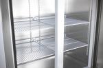 Practical Stainless Steel 500L Fridge Freezer , Soundless Commercial Upright