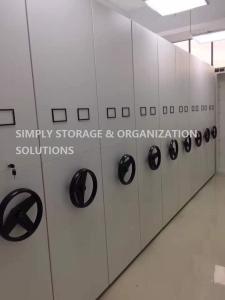 Wholesale Mobile Compact Shoe Boxes High Density Storage System 2.5 Meters Extra High from china suppliers