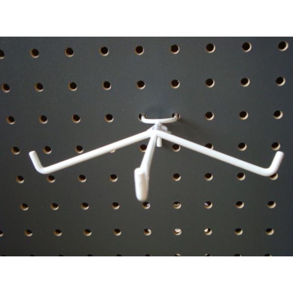 Spinner PegboardGrocery Store Display Racks With Two Sides Rotated Base