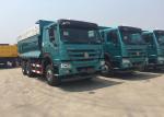 Public Works Tipper Dump Truck / HOWO Tipper Truck 6X4 LHD 25 Tons 10 - 25 CBM