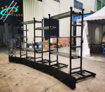Aluminum Alloy 6mx7m LED Screen Truss For 500*500mm Cabinet LED Screen Display