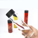 300ml 500ml Transparent Plastic Disposable Juice Bottles For Beverage